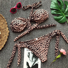 Load image into Gallery viewer, 2019 New Fashion White Red Dotted Bikini