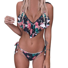 Load image into Gallery viewer, Sexy Floral Patterned Bikini,